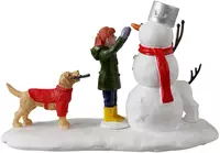 Lemax doggone winter fun kerstdorp tafereel Vail Village 2023 - afbeelding 4