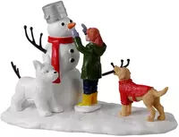 Lemax doggone winter fun kerstdorp tafereel Vail Village  2023 - afbeelding 1