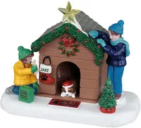 Lemax doghouse christmas kerstdorp tafereel 2025 - afbeelding 1