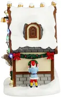 Lemax donner's den verlicht kerstdorp tafereel Santa's Wonderland 2024 - afbeelding 3