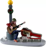 Lemax downtown busker kerstdorp figuur type 3 2023