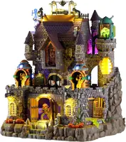 Lemax dr. dreadmoor's castle bewegend huisje Spooky Town 2026