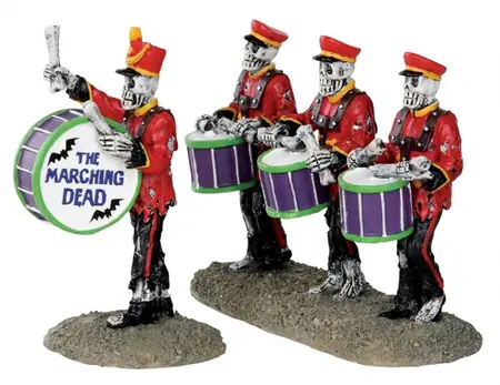 Lemax drum corpse s/2 halloween figuur Spooky Town 2013