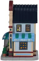 Lemax elsa's umbrellas verlicht kersthuisje Caddington Village 2019 - afbeelding 2