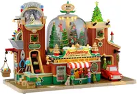 Lemax everlasting christmas trees bewegend kersthuisje Caddington Village 2026