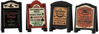 Lemax evil signs accessoire Spooky Town 2026