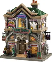 Lemax fearful fashions clothiers verlicht huisje Spooky Town 2025