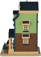 Lemax fergie's figgy pudding shoppe verlicht kersthuisje Caddington Village 2026 - afbeelding 3
