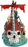 Lemax ferry on river styx tafereel Spooky Town 2024 - afbeelding 2