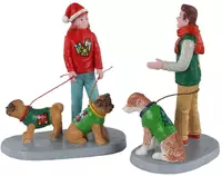 Lemax festive friends, s/2 kerstdorp figuur type 4 2021