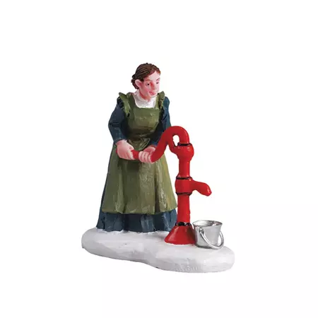 Lemax fill 'er up kerstdorp figuur type 1 Harvest Crossing 2005