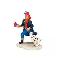 Lemax fireman kerstdorp figuur type 1 2003