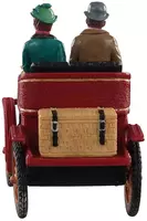 Lemax first car in town kerstdorp tafereel Caddington Village 2020 - afbeelding 4