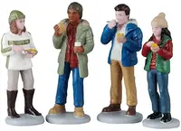 Lemax food truck patrons kerstdorp figuur type 4 2025 - afbeelding 1