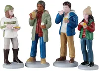 Lemax food truck patrons kerstdorp figuur type 4 2025 - afbeelding 2