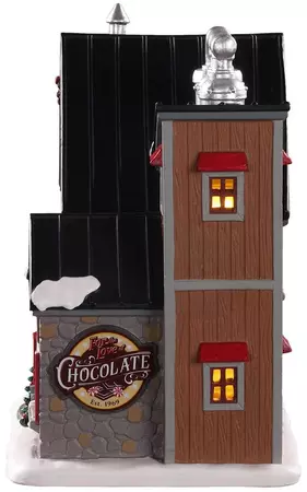 Lemax for the love of chocolate shop verlicht kersthuisje Vail Village 2020 - afbeelding 3