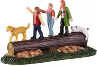 Lemax forest procession kerstdorp tafereel Harvest Crossing 2019 - afbeelding 1