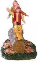 Lemax forest procession kerstdorp tafereel Harvest Crossing 2019 - afbeelding 3