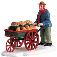 Lemax fresh baked goodies kerstdorp figuur type 3 Caddington Village 2005