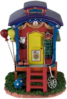 Lemax friendly the clown caravan kerstdorp tafereel Carnival 2024 - afbeelding 2