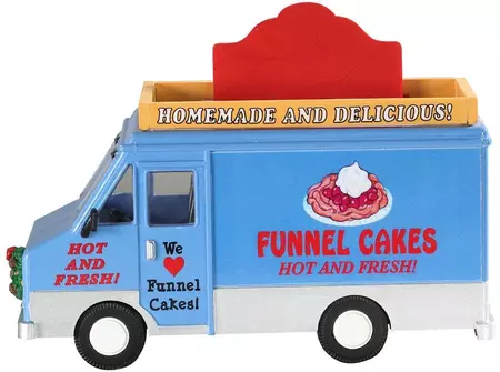 Lemax funnel cakes food truck s/4 kerstdorp tafereel 2019 - afbeelding 4