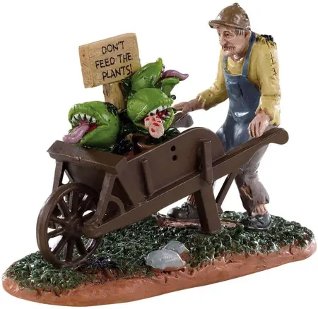 Lemax garden of eaten worker halloween figuur Spooky Town 2019