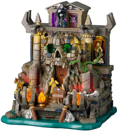 Lemax gates to the underworld verlicht huisje Spooky Town 2026