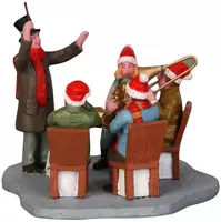 Lemax gazebo band kerstdorp tafereel 2013 - afbeelding 4