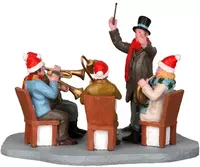 Lemax gazebo band kerstdorp tafereel 2013 - afbeelding 3