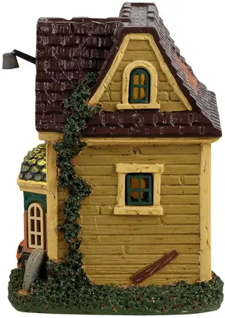 Lemax gentleman ghouls treats verlicht tafereel Spooky Town 2024 - afbeelding 3
