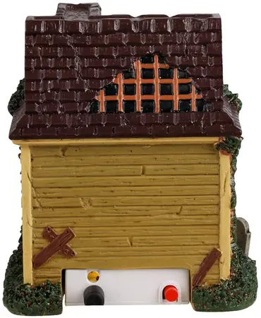 Lemax gentleman ghouls treats verlicht tafereel Spooky Town 2024 - afbeelding 4