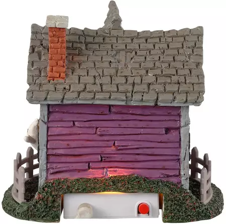 Lemax ghost cottage verlicht tafereel Spooky Town 2023 - afbeelding 4