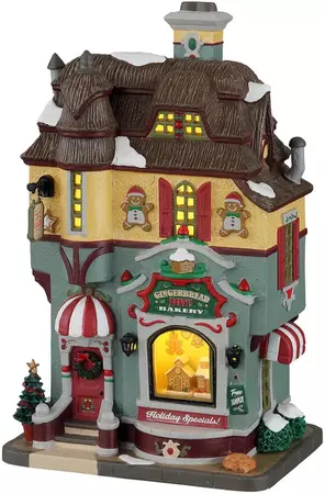 Lemax gingerbread joy! verlicht kersthuisje Caddington Village 2022 - afbeelding 1