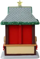 Lemax gluhwein booth kerstdorp tafereel Caddington Village 2024 - afbeelding 4