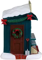 Lemax good news day verlicht kerstdorp tafereel Caddington Village 2023 - afbeelding 2