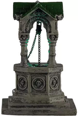 Lemax gothic well verlichte accessoire Spooky Town 2021 - afbeelding 2