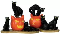 Lemax halloween cats s/2 halloween figuur Spooky Town 2011