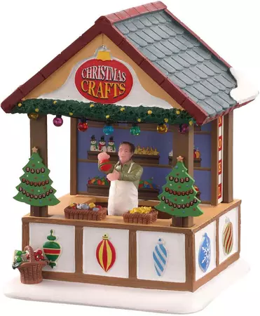 Lemax hand crafted ornaments verlicht kerstdorp tafereel Caddington Village 2022 - afbeelding 1
