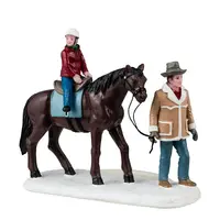 Lemax happy trails kerstdorp figuur type 4 Vail Village 2024