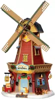 Lemax harvest valley windmill verlicht kersthuisje Harvest Crossing 2014 - afbeelding 2