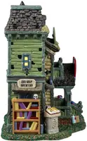 Lemax haunted attraction verlicht huisje Spooky Town 2024 - afbeelding 2