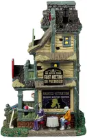 Lemax haunted attraction verlicht huisje Spooky Town 2024 - afbeelding 3