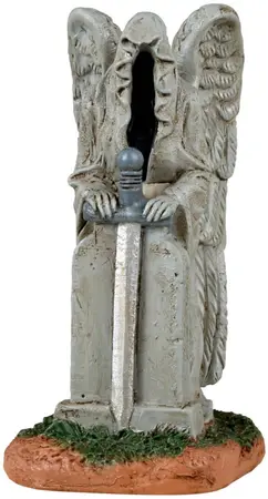 Lemax haunted cemetery statue accessoire Spooky Town 2023