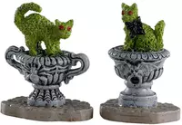 Lemax haunted topiary s/2 accessoire Spooky Town 2020 - afbeelding 2