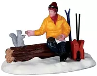 Lemax have a bite kerstdorp figuur type 3 Vail Village 2016
