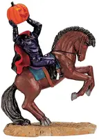 Lemax headless rider halloween figuur Spooky Town 2002