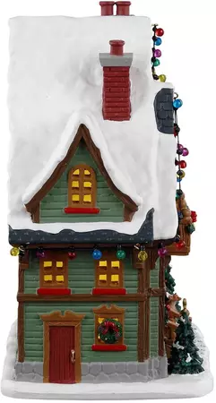 Lemax hide-away cabin verlicht kersthuisje Vail Village 2023 - afbeelding 2