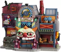 Lemax hideous harry's toy factory bewegend huisje Spooky Town 2021