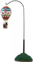 Lemax holiday cheer hot air balloon bewegend kerstdorp tafereel Santa's Wonderland 2018