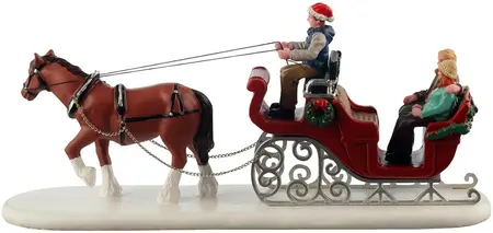 Lemax holiday sleigh ride kerstdorp tafereel 2026 - afbeelding 4